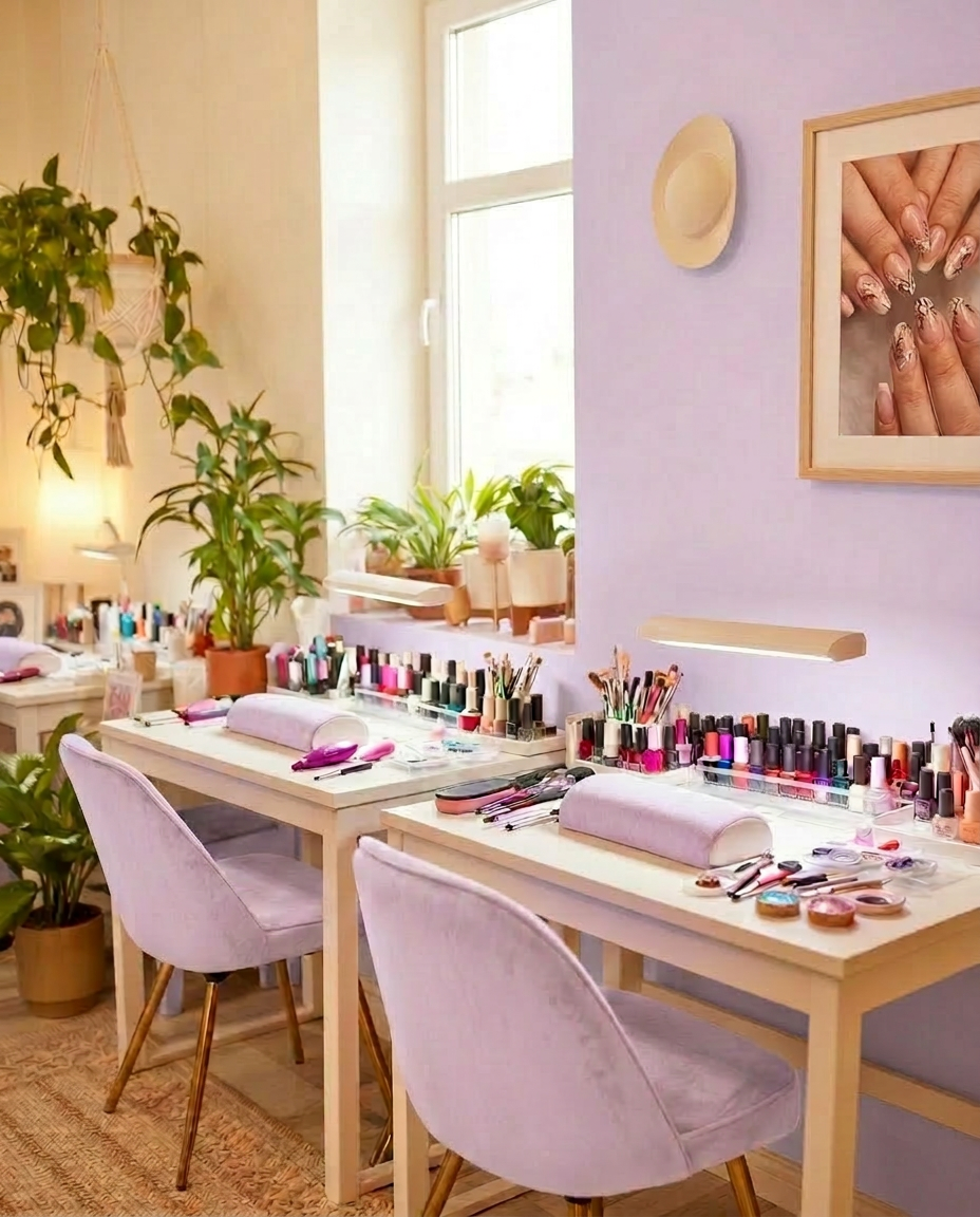 Inside the Nail Craft Studio creative space